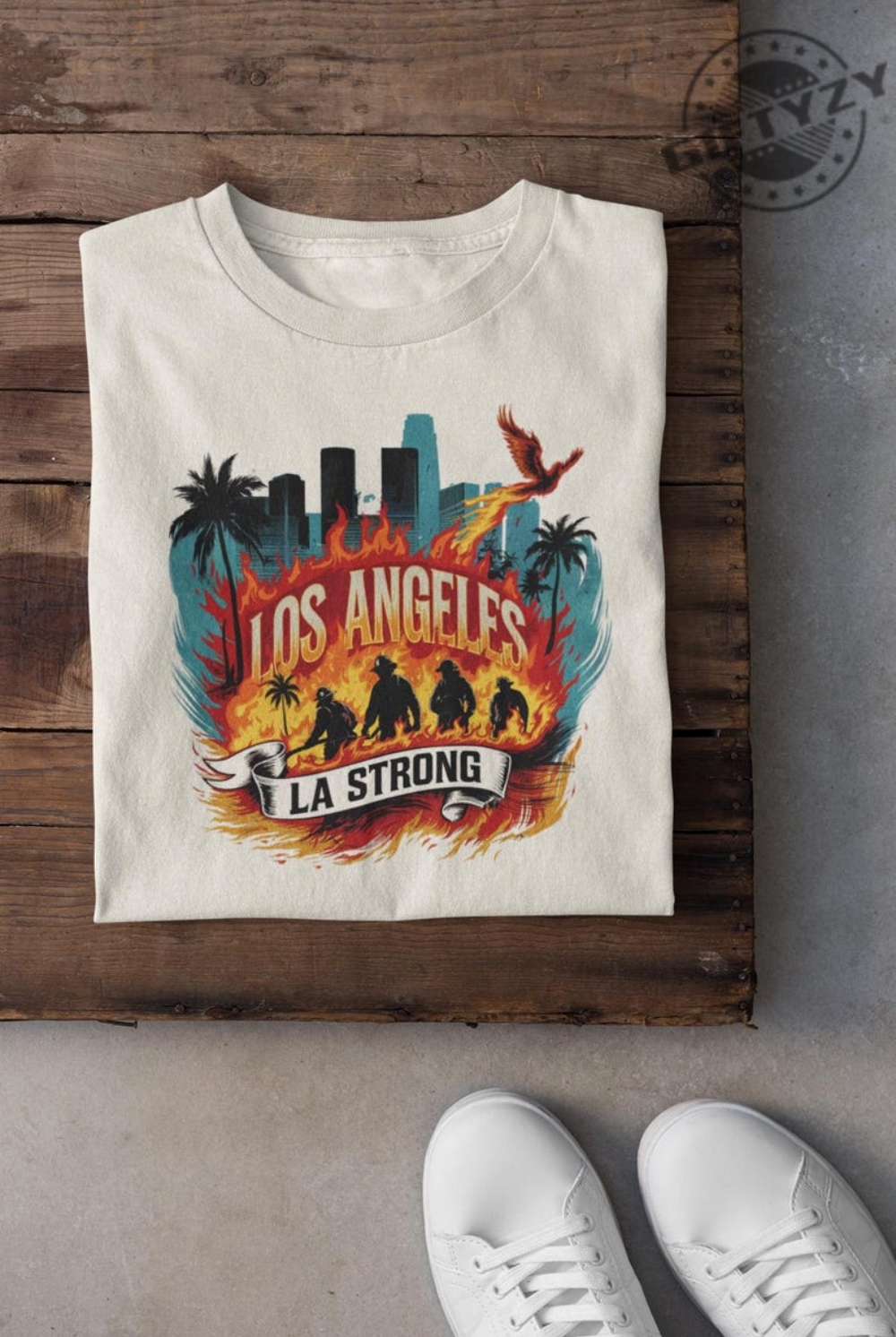 Los Angeles I Stand With California Vintage Shirt