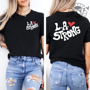 La Strong La Fire Trending Tshirt giftyzy 2