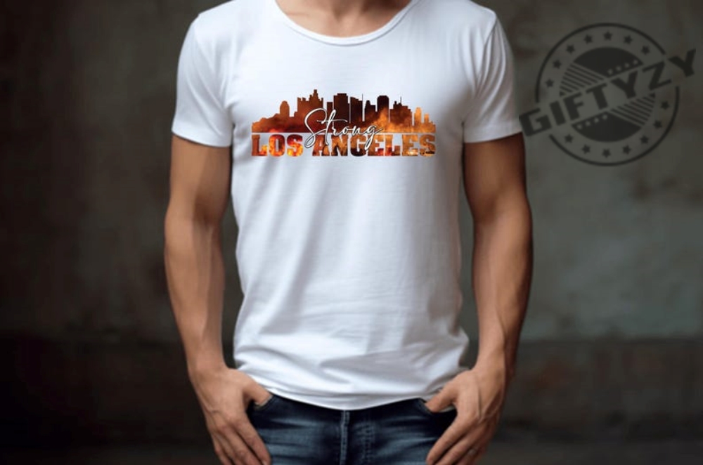 Los Angeles Strong La Fire Tee