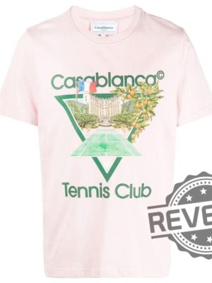 Casablanca Tennis Club Tshirt Hoodie Sweatshirt Tee Gift For Her Him Unisex Birthday Valentines Day Unique revetee 1 1