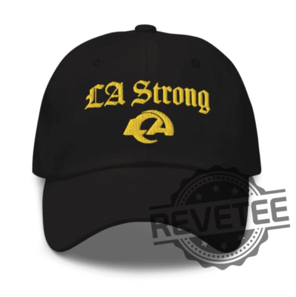 Los Angeles Rams La Strong Hat La Strong Cap Gift For Mens Womens Unique revetee 1