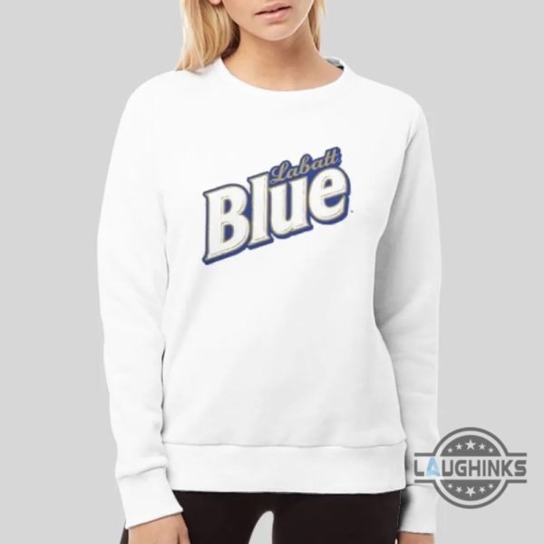 blue zone pamela anderson labatt shirt