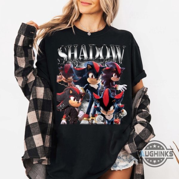 shadow the hedgehog shirt