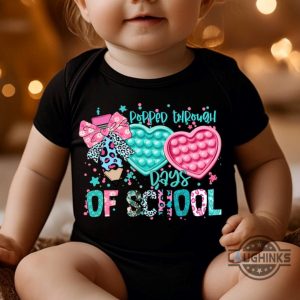 popped through 100 days of school shirt ideas