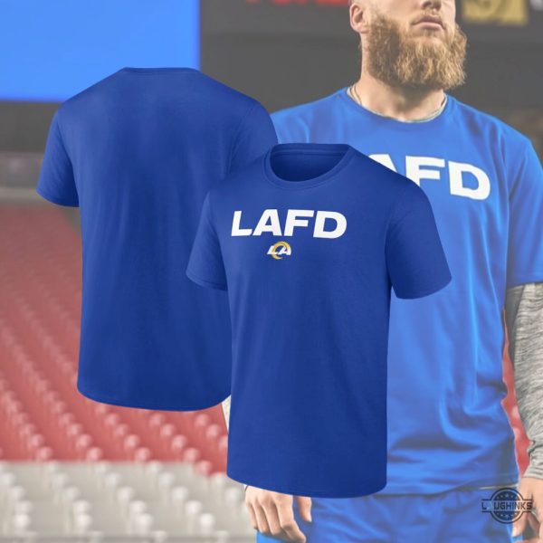 lafd rams shirt choose color