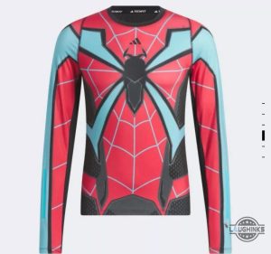 adidas spiderman long sleeve compression shirt replica