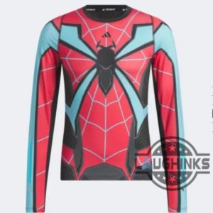 adidas spiderman long sleeve compression shirt replica