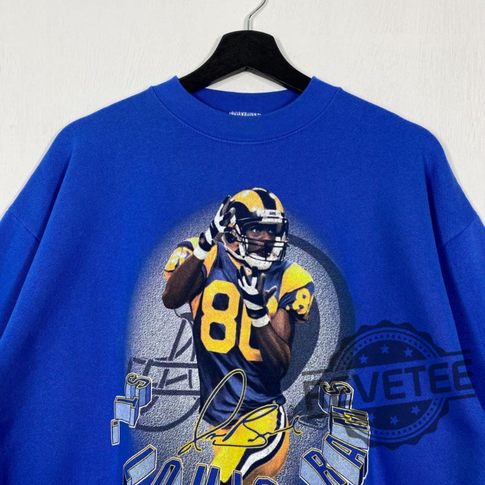 Vintage 90S St Louis Rams Los Angeles Rams Sweatshirt Tshirt Hoodie 3D All Over Printed Crewneck La Rams Sweater Pullover Nfl Unique