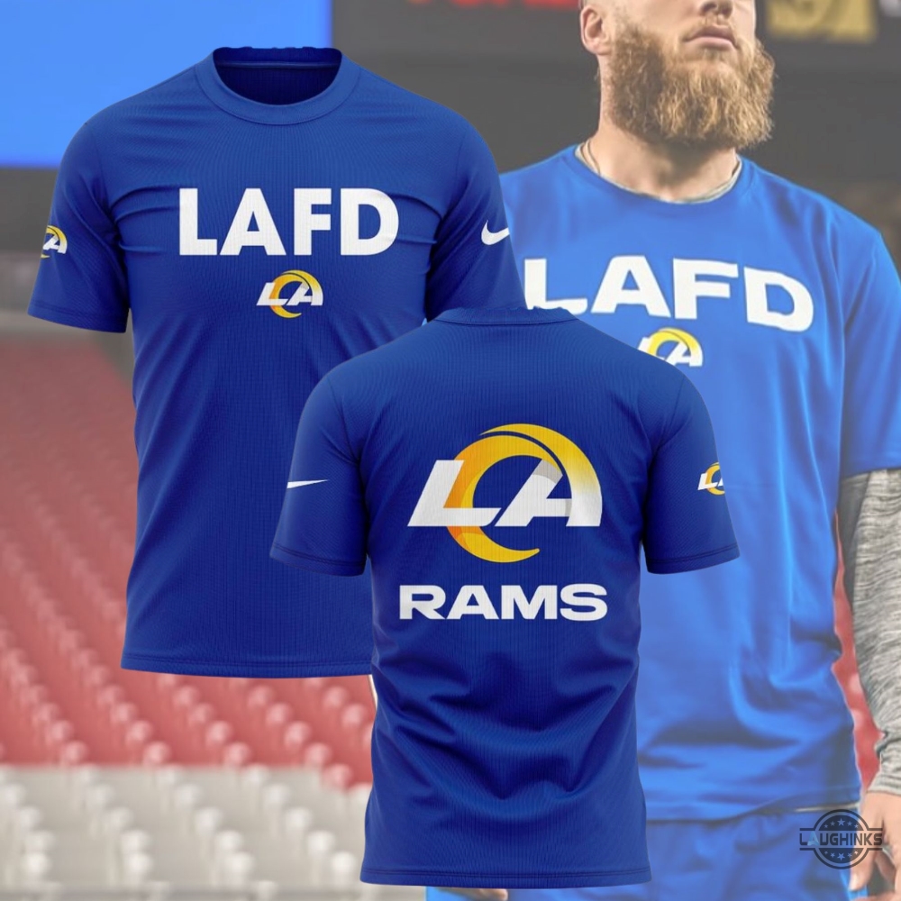 Nike Los Angeles Rams Coach Sean Mcvay Lafd T Shirt Hoodie Sweatshirt