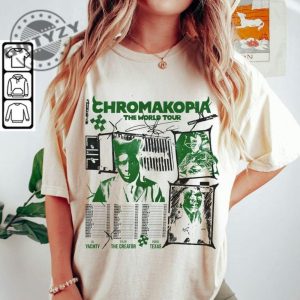 Tyler The Creator Chromakopia Grungge Rapper Alternative Music Tshirt giftyzy 3