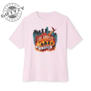 Los Angeles I Stand With California Vintage Tee giftyzy 3