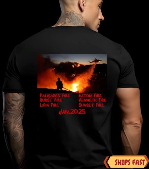 Los Angeles Strong Forest Fire Awareness Tshirt giftyzy 2