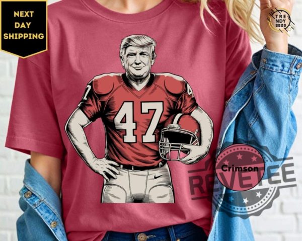 Trump American Football 47 Tshirt Hoodie Sweatshirt God Bless Trump Shirts President Ultra Maga Sweater Pullover Hoodies Unique revetee 1