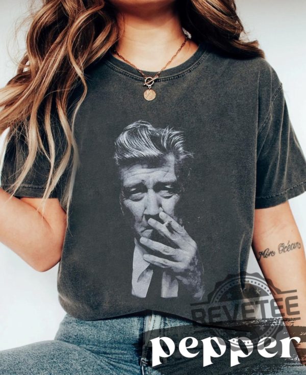 Legend David Lynch Tshirt Sweatshirt Hoodie Rest In Peace David Lynch Retro Crewneck Unique revetee 1
