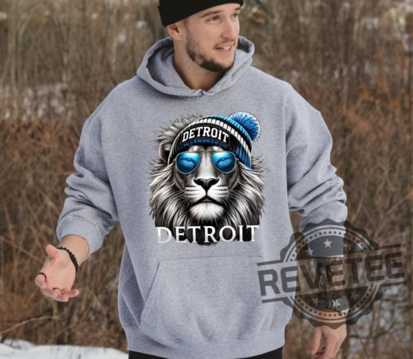 Detroit Lions Hoodies Sweatshirts Tshirt Fun Gifts Game Day For Mens Womes Unique revetee 1