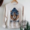 Lets Go Detroit Lions Crewneck Tshirt Hoodie Vintage Cool Game Day Crewneck Pullover Hoodies Unique revetee 1