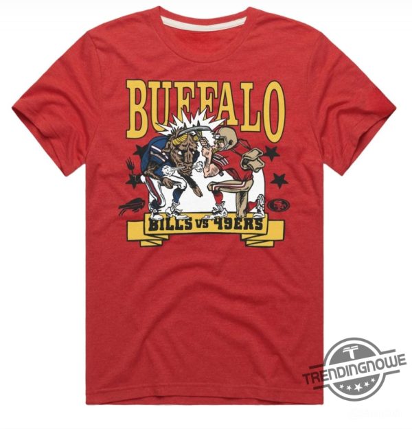 Buffalo Bills Vs San Francisco 49Ers Matchup Shirt trendingnowe 1