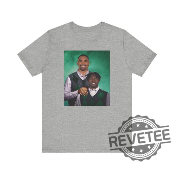 Philadelphia Eagles Jalen Hurts Saquon Barkley Step Brothers Poster Funny Tshirt Hoodie Sweatshirt Tee Gift For Fan Mens Womens Unique revetee 1 1