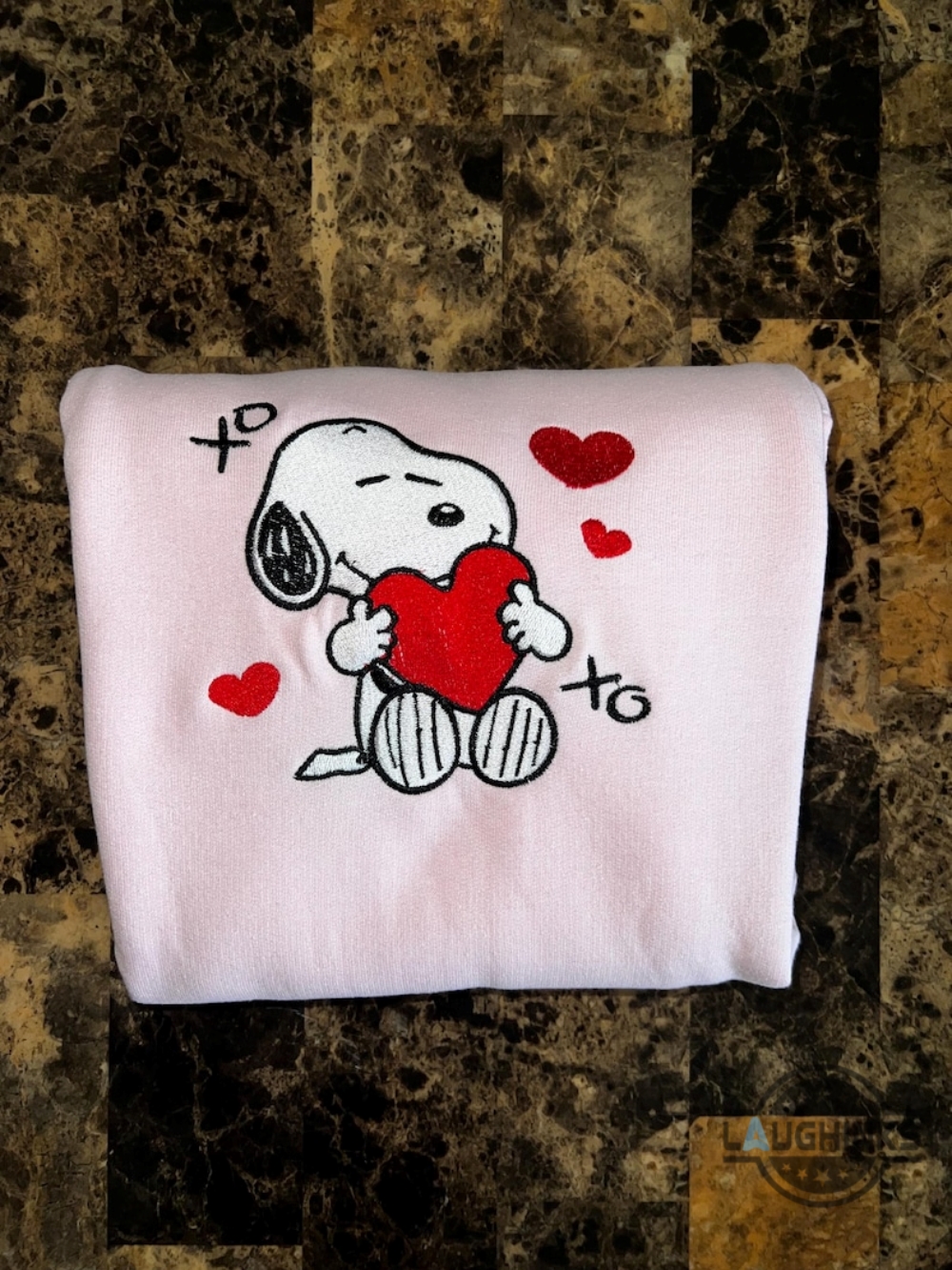 xo valentines day snoopy embroidered sweatshirt t shirt hoodie