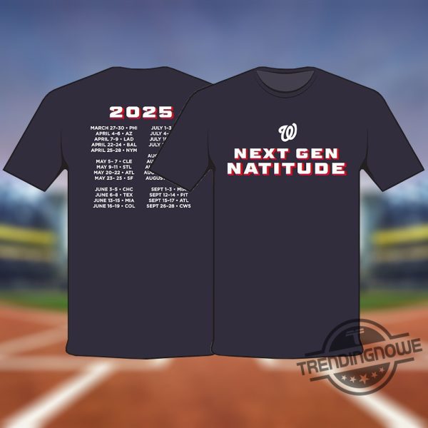 Nationals Opening Day Shirt Giveaway 2025 trendingnowe 1
