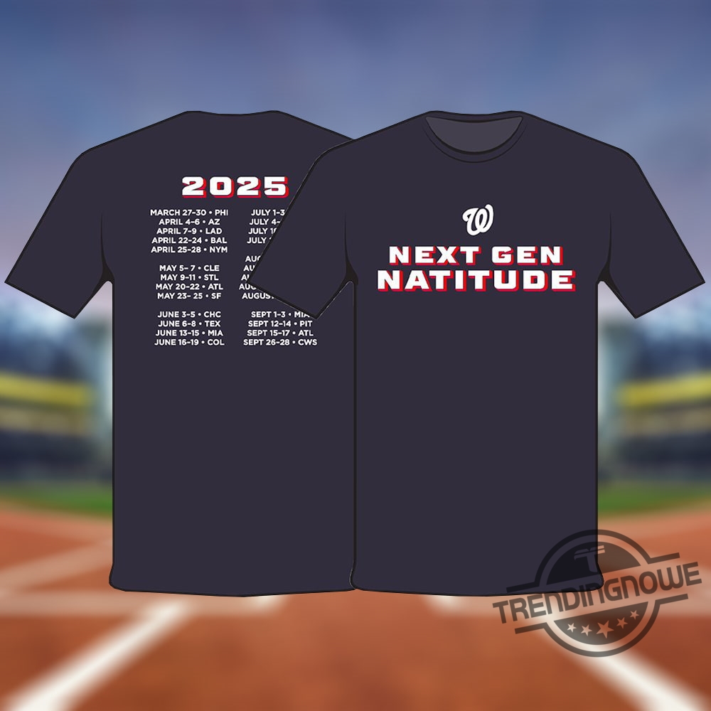 Nationals Opening Day Shirt Giveaway 2025 5 Nationals Opening Day Shirt Giveaway 2025