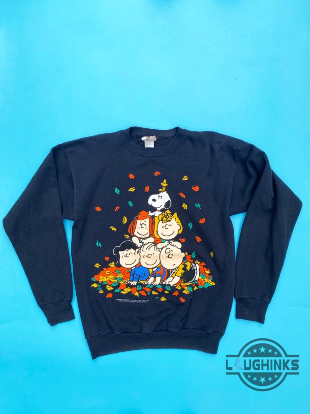 Peanuts Snoopy Charlie Brown Fall Autumn Halloween Vintage Shirt Reprinted