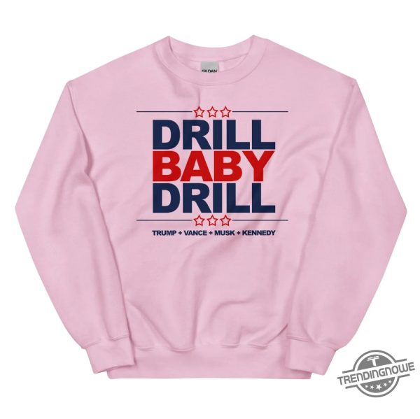 Maga Red 2024 Trump Drill Baby Drill Sweatshirt trendingnowe 2