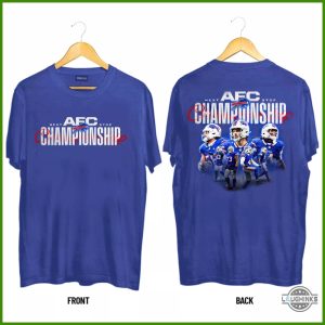 2024 2025 buffalo bills afc championship shirt