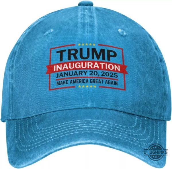 trump inauguration 2025 embroidered dad hat and baseball cap