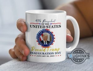 donald trump inauguration day 2025 coffee mug