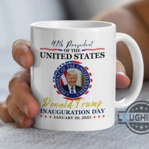 donald trump inauguration day 2025 coffee mug