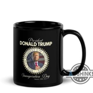 47th seal of the president trump inauguration day 2025 coffee mug