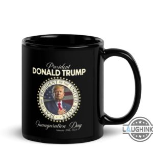 47th seal of the president trump inauguration day 2025 coffee mug