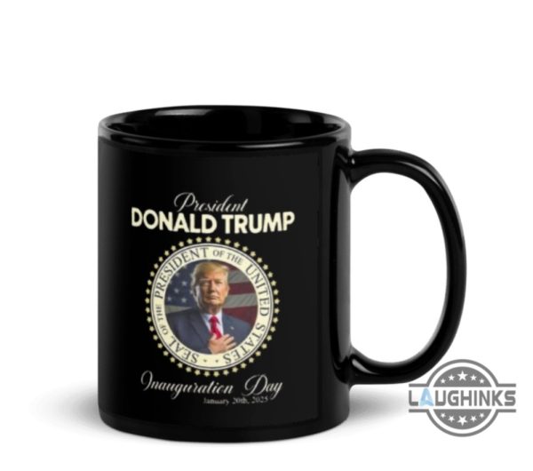 47th seal of the president trump inauguration day 2025 coffee mug