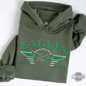 embroidered philadelphia eagles sweatshirt t shirt hoodie reprinted