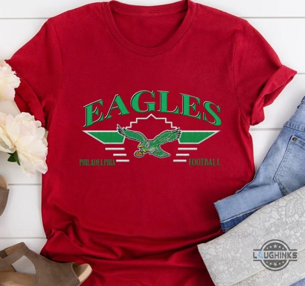 embroidered philadelphia eagles sweatshirt t shirt hoodie reprinted