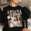 Retro Ariana Grande Tshirt Hoodie Sweatshirt Tee Gift For Fan Mens Womens Crewneck Vintage Bootleg Pullover Hoodies Unique revetee 1
