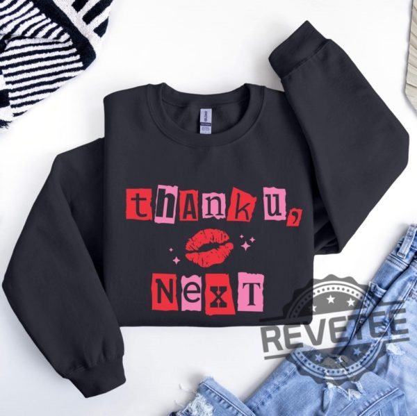 Ariana Grande Thank U Next Sweatshirt Tshirt Hoodie Tee Gift For Fan Mens Womens Mean Girls Sweater Pullover Hoodies Unique revetee 1