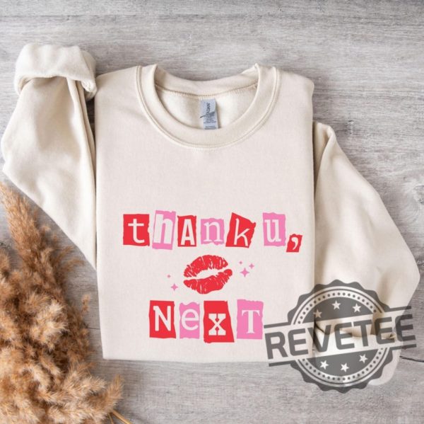 Ariana Grande Thank U Next Sweatshirt Tshirt Hoodie Tee Gift For Fan Mens Womens Mean Girls Sweater Pullover Hoodies Unique revetee 1 1