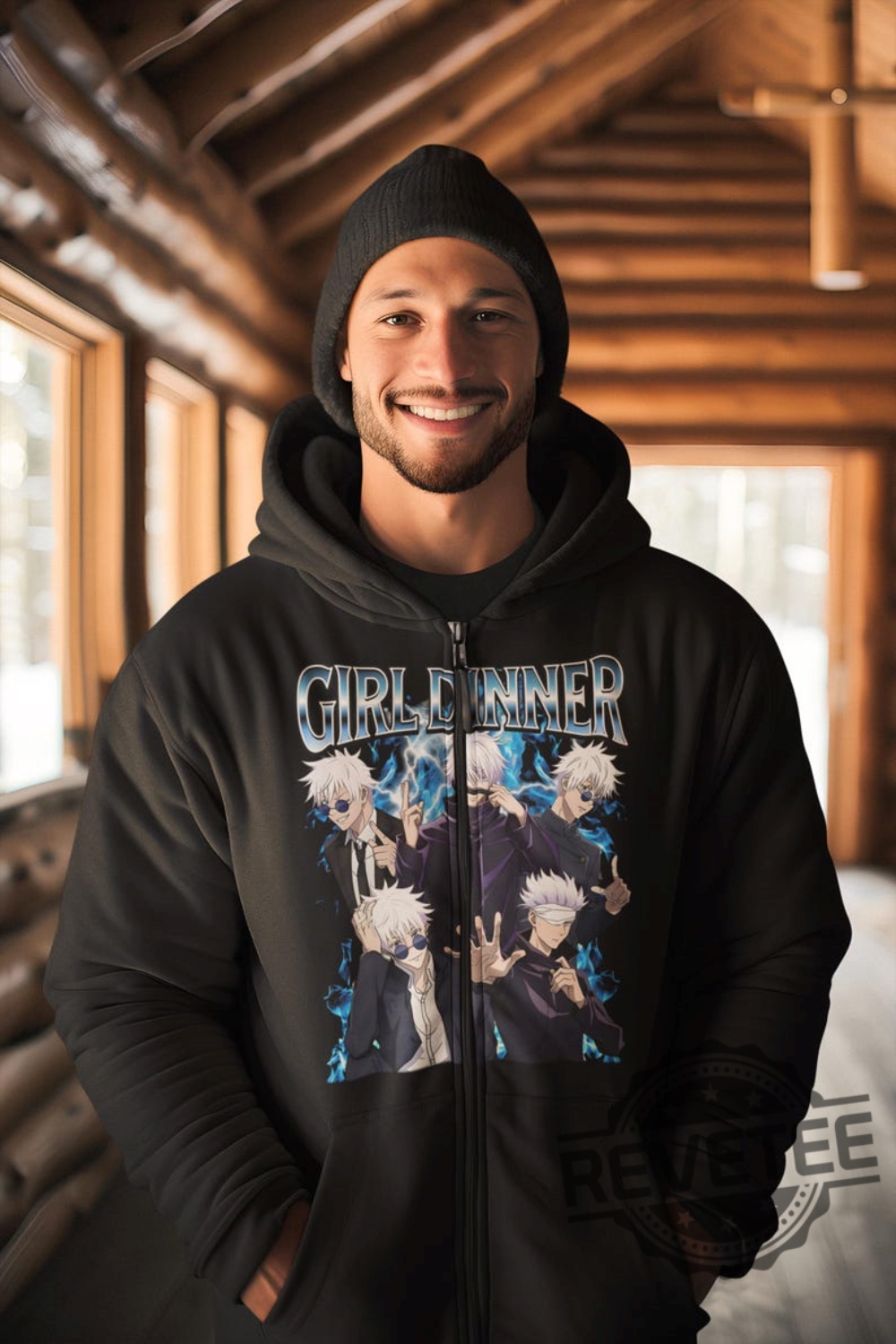 "Unique Fan Apparel: Commanders, Modern Baseball, Gojo, Deion Sanders" 4 Gojo Satoru Girl Dinner T Shirt Hoodie Sweatshirt Tee Gift For Fan Mens Womens Jujutsu Kaisen Bootleg Shirts Pullover Hoodies Unique