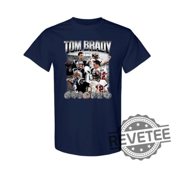 Tom Brady New England Patriots Retro Shirts Hoodie Sweatshirt Tee Gift For Fan Mens Womens Crewneck Pullover Unique revetee 1