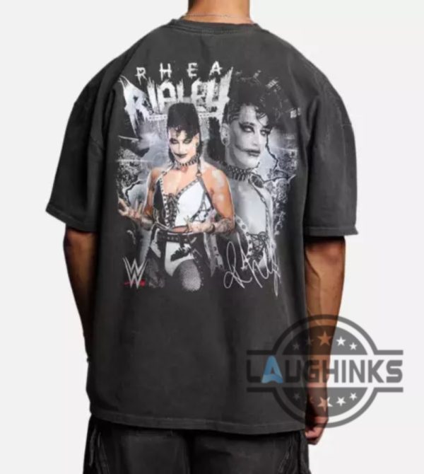 culture kings x wwe rhea ripley vintage shirt reprinted