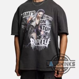 culture kings x wwe rhea ripley vintage shirt reprinted