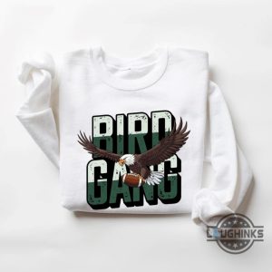 retro bird gang philadelphia eagles shirt