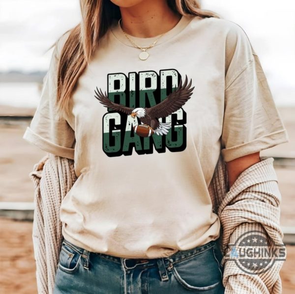 retro bird gang philadelphia eagles shirt