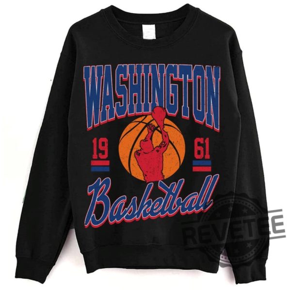 Washington Wizards Shirts Hoodie Sweatshirt Tee Gift For Fan Retro Game Day Crewneck Unique revetee 1 1