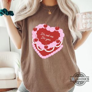 its not me its you heart cake valentines day shirt for her