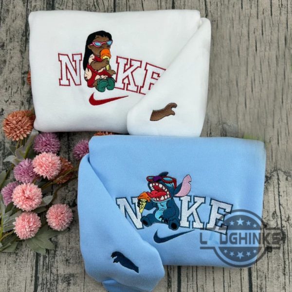 lilo and stitch aloha embroidered sweatshirt t shirt hoodie