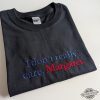 Funny I Dont Really Care Margaret Embroidered Shirt trendingnowe 1