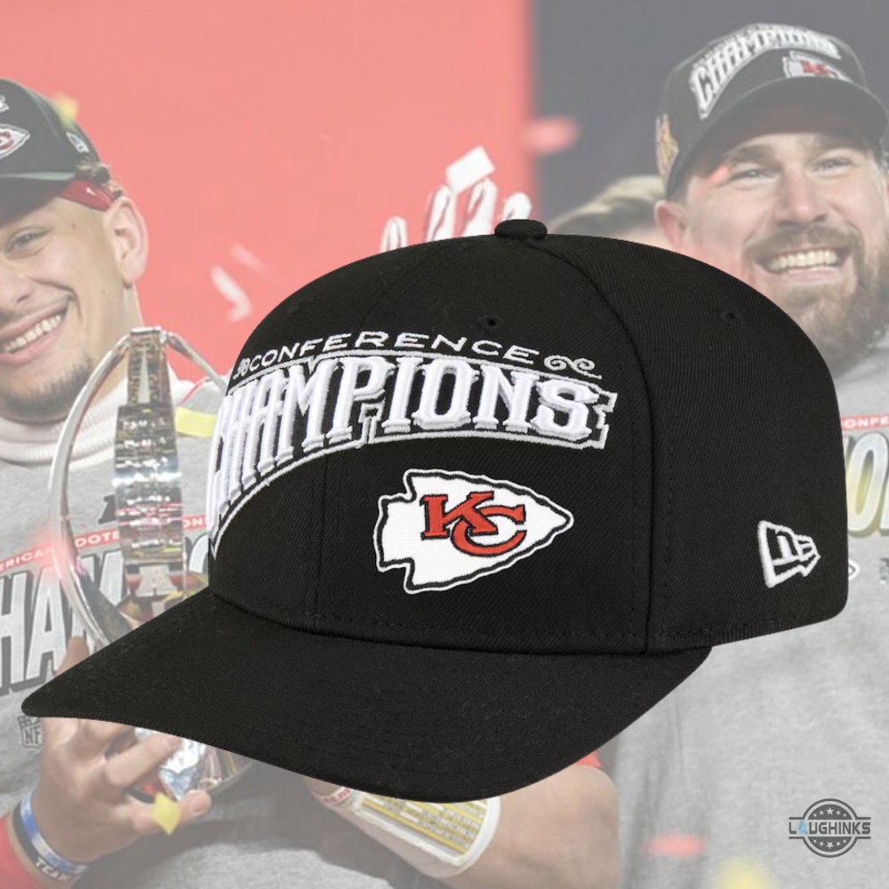 New Era Kansas City Chiefs 2024 Afc Champions Locker Room 9Seventy Embroidered Hat Reprinted